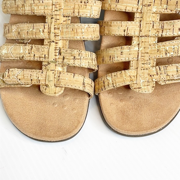 Vionic Harissa Cork Strappy Sandals (8) - Picture 6 of 11